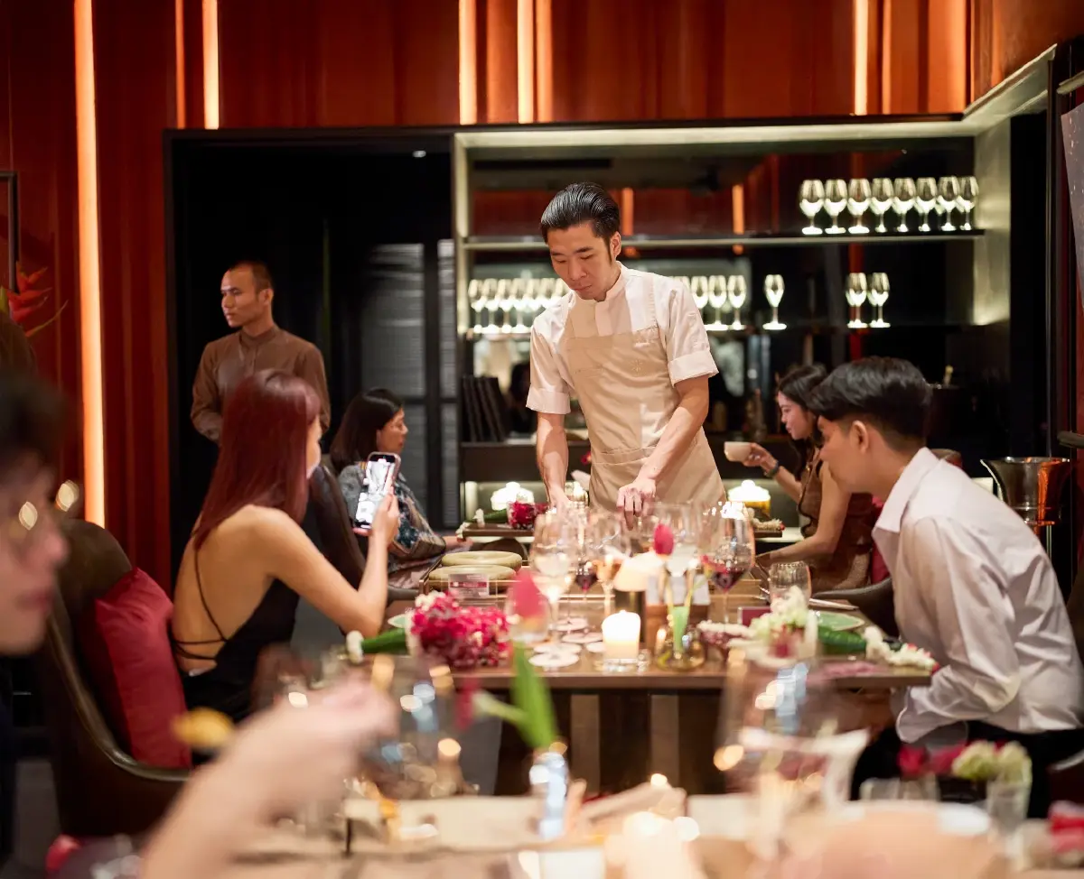 ประสบการณ์ไฟน์ไดนิ่งมื้อพิเศษ K-Curated Dining Experience โดย เดอะวิสดอมกสิกรไทย