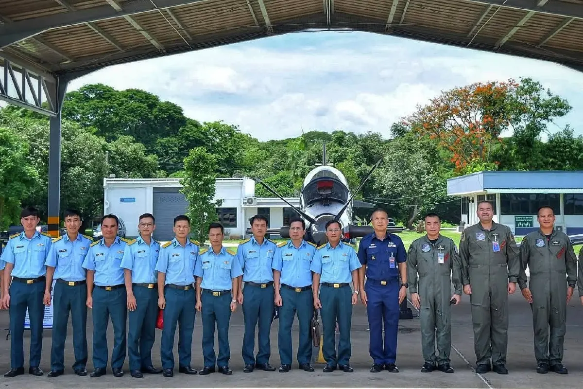 เอาแล้ว! กองทัพอากาศไทย-เวียดนาม กระชับสัมพันธ์แน่นแฟ้น