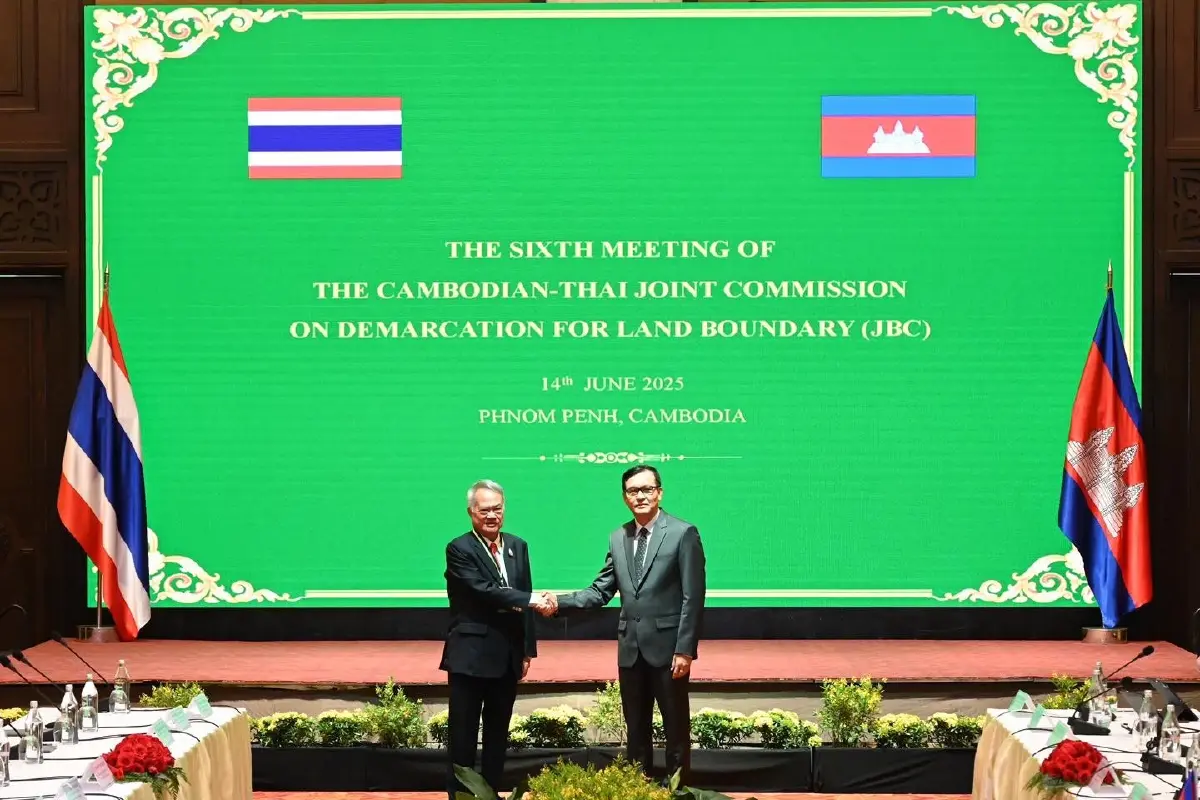 เริ่มแล้ว! ประชุมกรรมาธิการเขตแดนร่วมไทย-กัมพูชา ย้ำใช้กลไก JCB แก้ปัญหาชายแดน