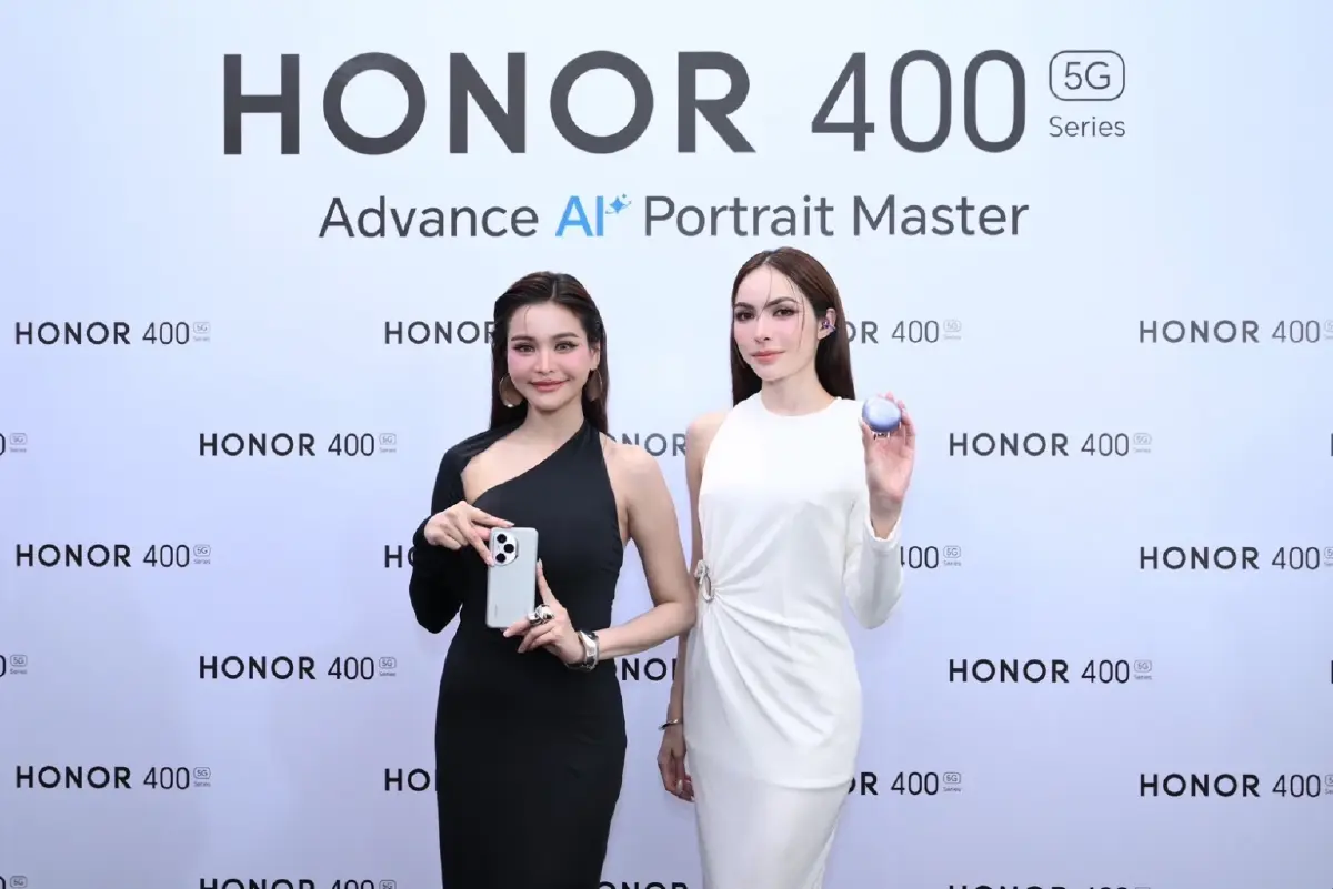 กล้องที่เป็นมือถือได้นิดหน่อย \'HONOR 400 Series\' มือถือใหม่ AI ฉ่ำ