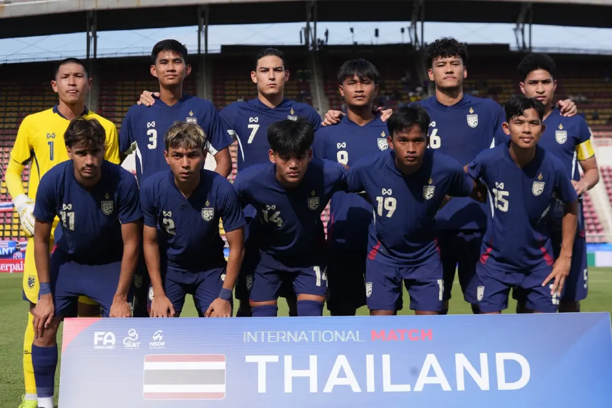 ผลบอล ทีมชาติไทย U23 แพ้ ฮ่องกง 2-3 อุ่นเครื่อง International Match