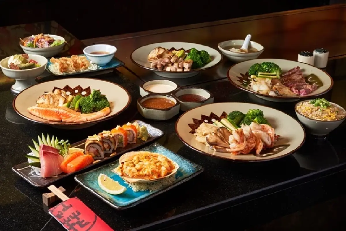 ‘บุฟเฟ่ต์อาหารญี่ปุ่น’ สไตล์เทปันยากิ ที่ เบนิฮานา (Benihana)