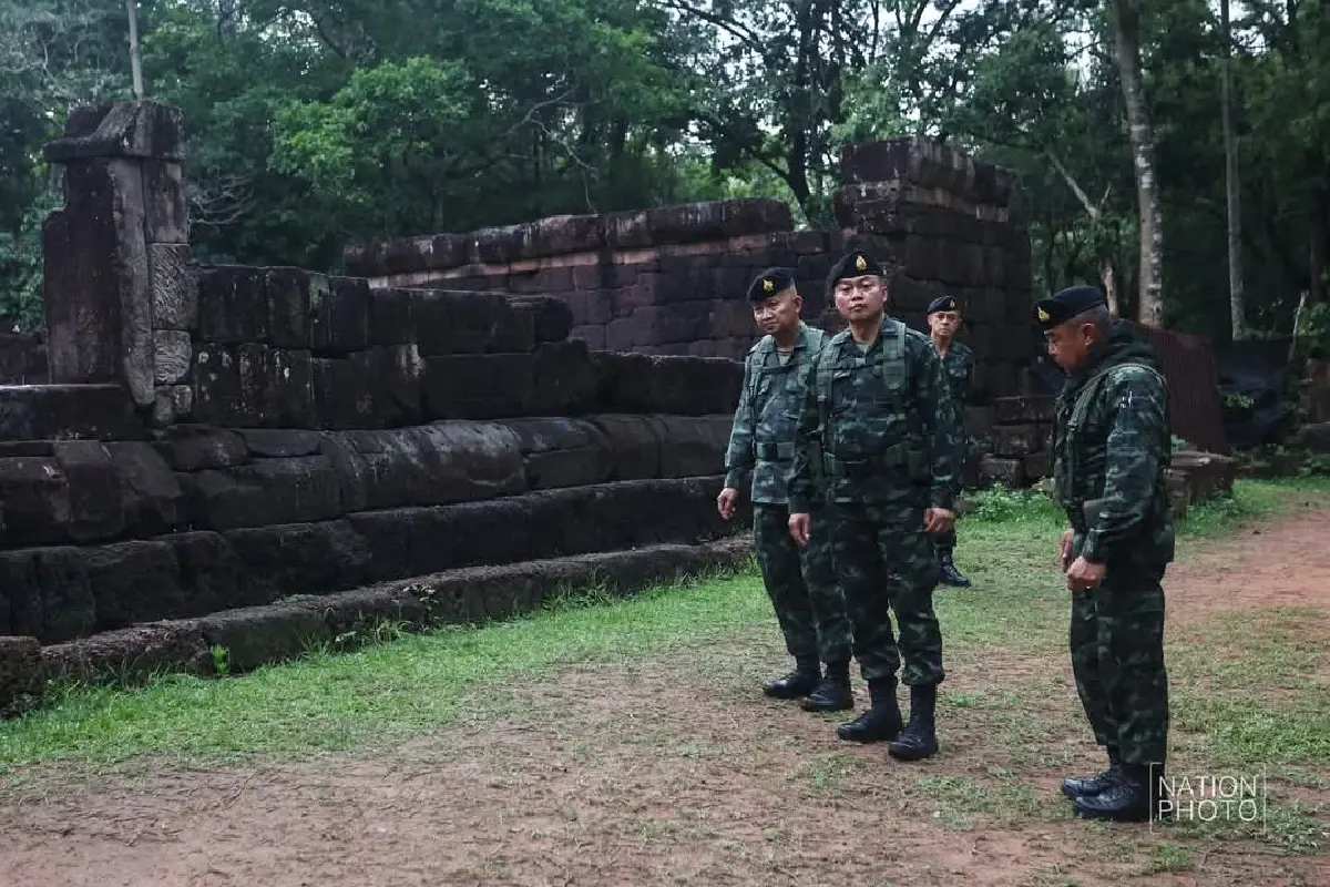 มทภ.2 ลั่น เราทำถูกต้องแล้ว ย้ำกำลังพลดูแลปราสาทตาเมือนธมอย่าประมาท