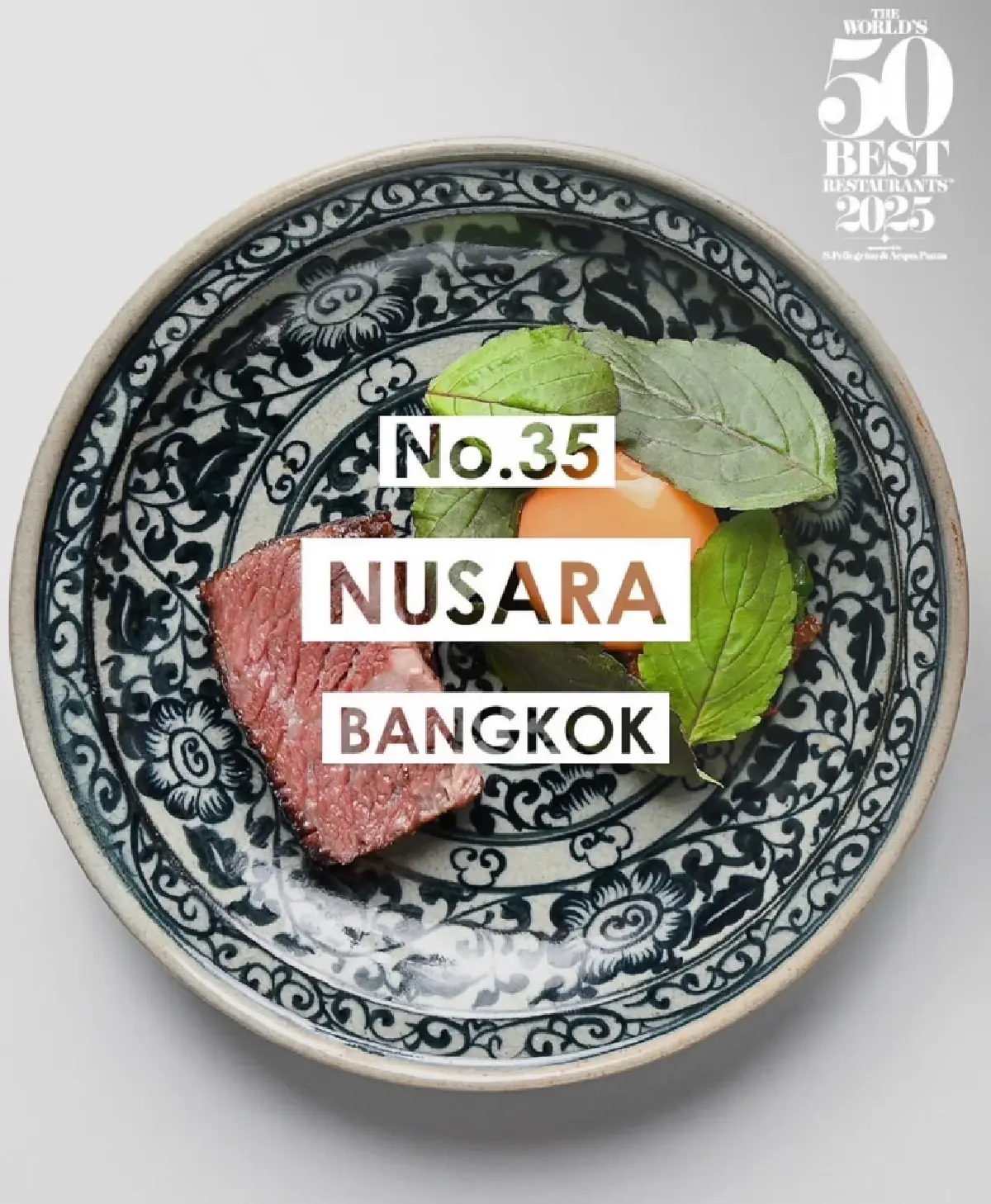 6 ร้านอาหารไทย ประกาศศักดาบนเวทีโลก รางวัล World’s 50 Best Restaurants 2025
