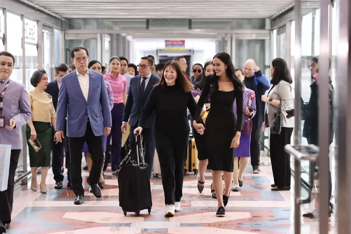 ถ่ายทอดสด ยินดีต้อนรับกลับบ้าน โอปอล สุชาตา Miss World 2025 ของไทย