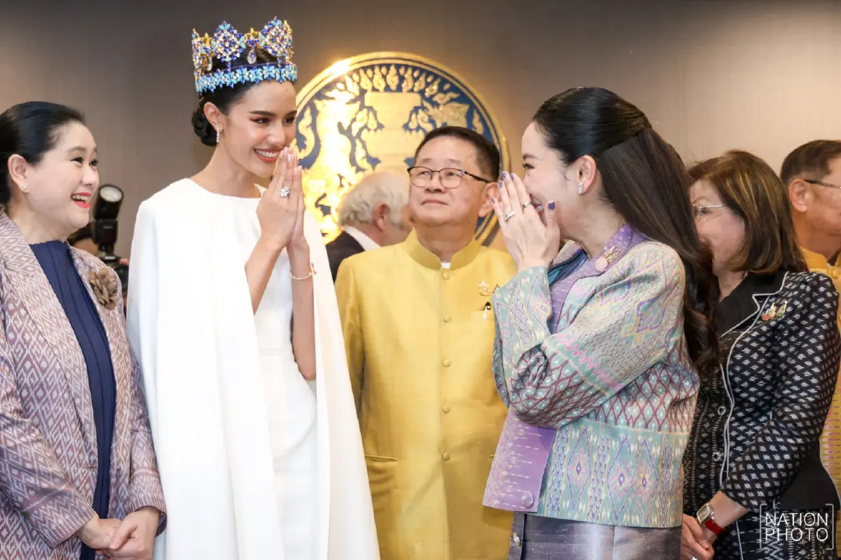 'โอปอล สุชาตา' Miss World 2025 เข้าพบนายกฯ แพทองธาร ทำเนียบรัฐบาล