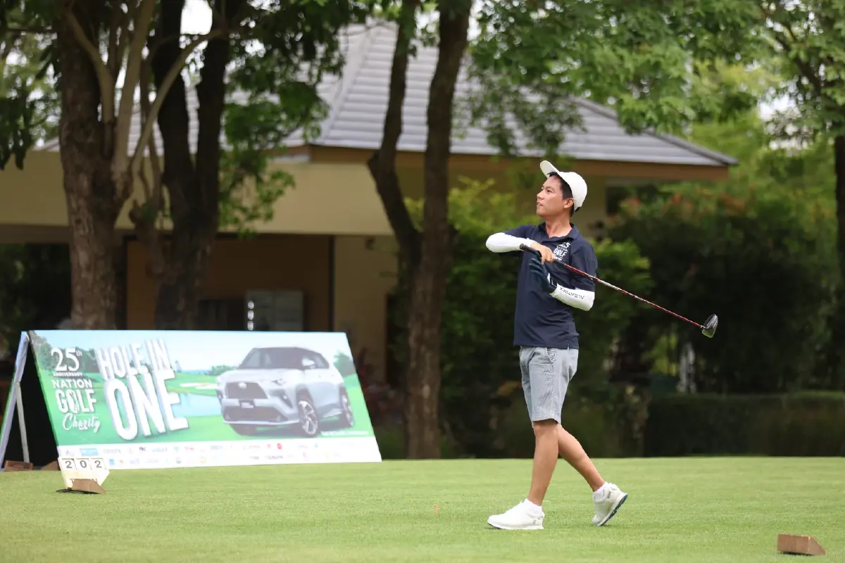 เนชั่นทีวี จัดกอล์ฟการกุศล สมทบทุนช่วยเหลือผู้ป่วยมะเร็งยากไร้