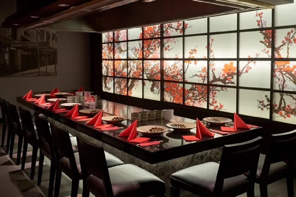 ‘บุฟเฟ่ต์อาหารญี่ปุ่น’ สไตล์เทปันยากิ ที่ เบนิฮานา (Benihana)