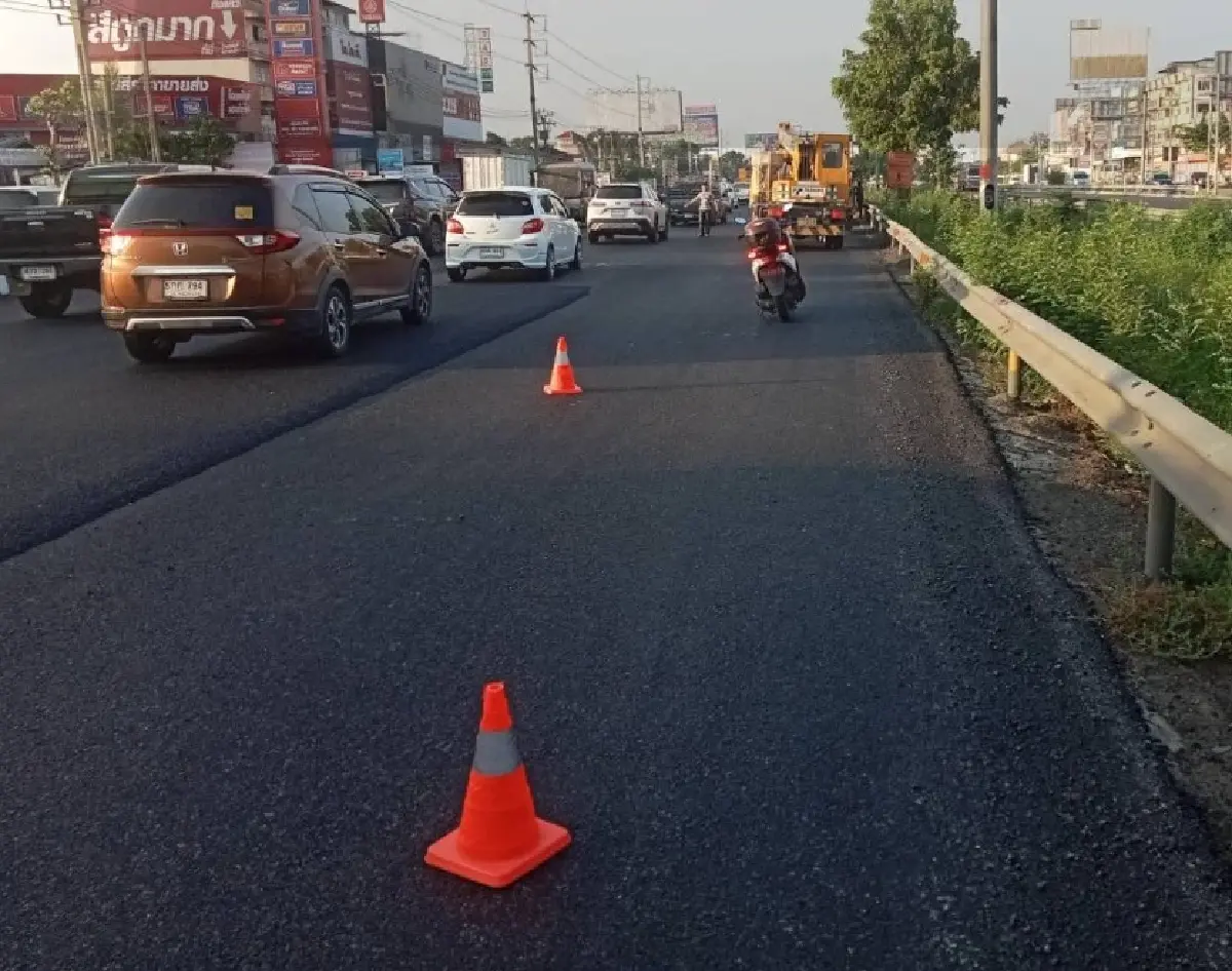 ทำงานสายแล้ว วันแรกหลังหยุดยาว รถติดกรุงเทพ ถนนกาญจนาฯ-ราชพฤกษ์