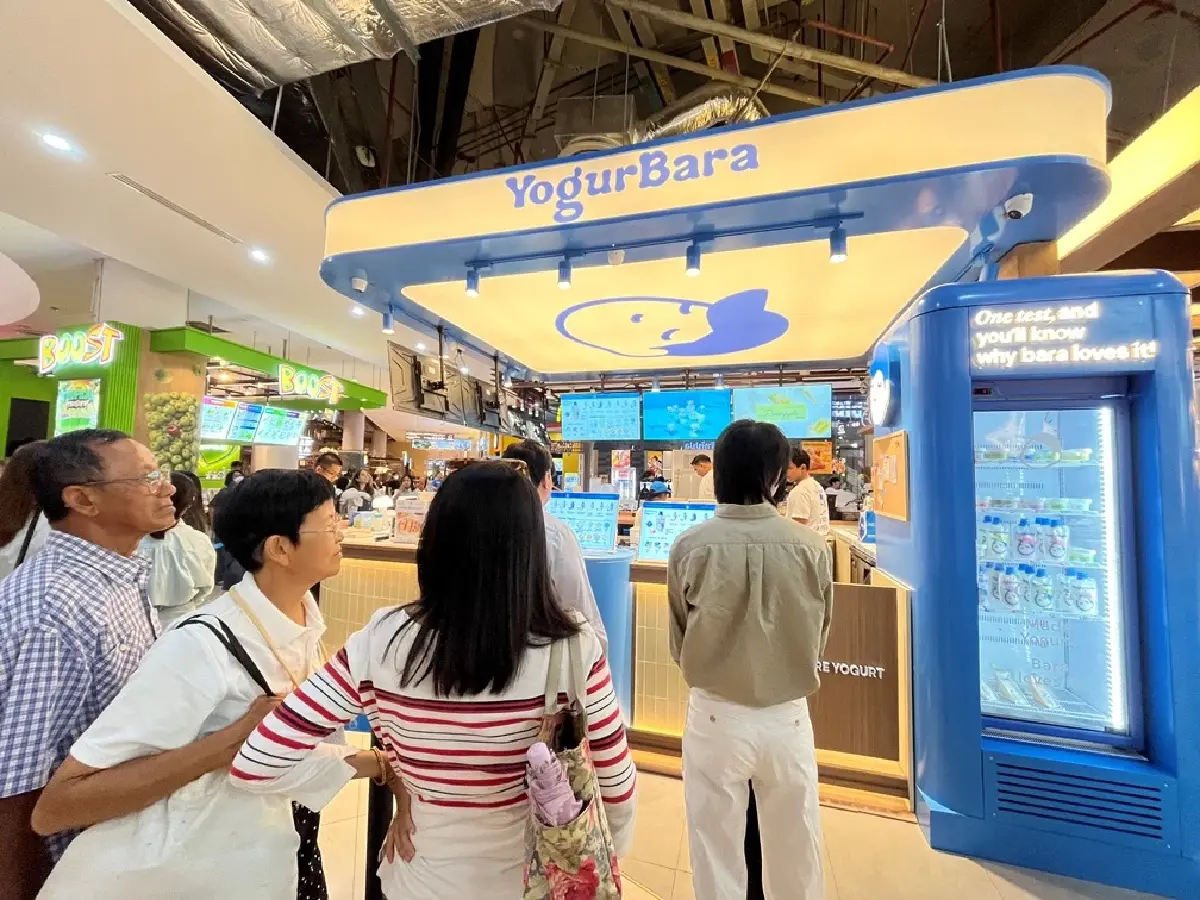 YogurBara โยเกิร์ตแท้ 100% สูตรลับคุณแม่คนดังเกาหลี ร้านแรกในไทย
