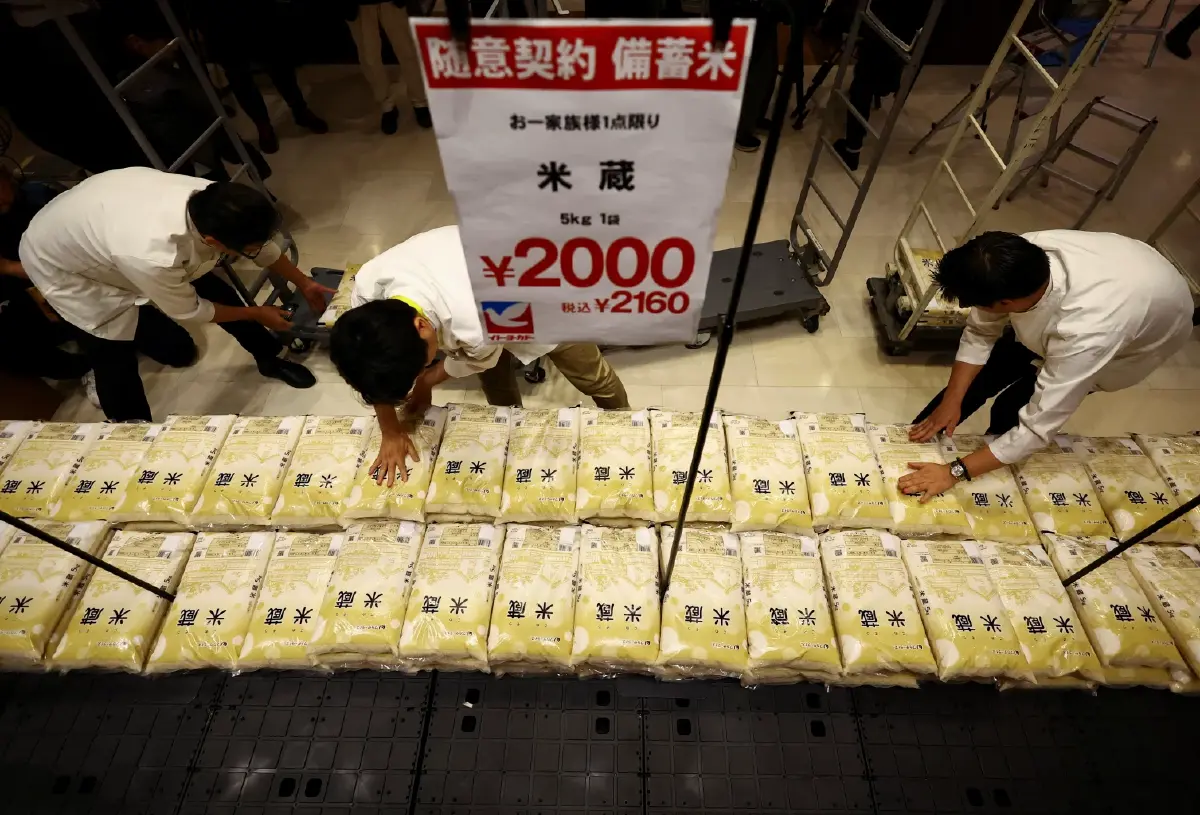 ญี่ปุ่นสู้วิกฤติข้าวแพง ส่ง 'ข้าวเก่าเก่าเก่า' ลงตลาด รมต.ยัน อร่อยเหมือนกัน