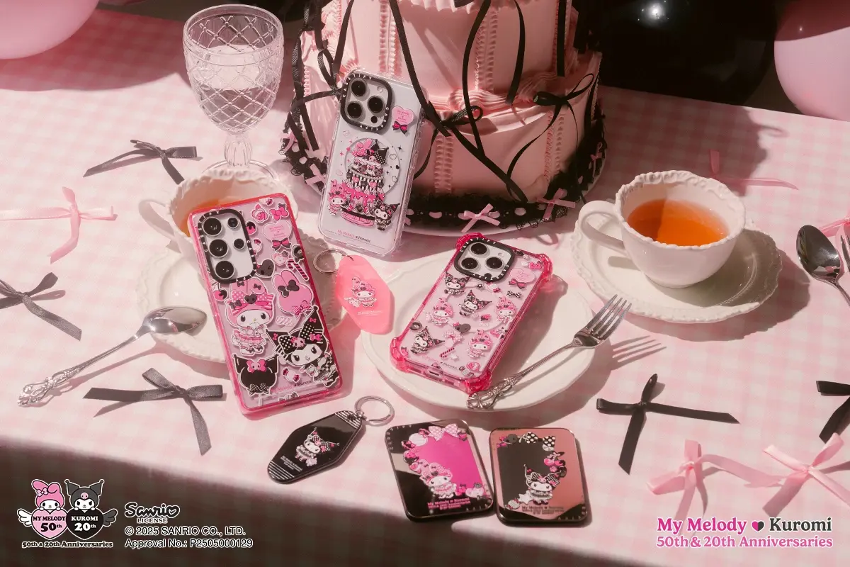คิ้วท์สุดในสามโลก! 'My Melody & Kuromi X CASETiFY' คอลใหม่สายโลลิฯ