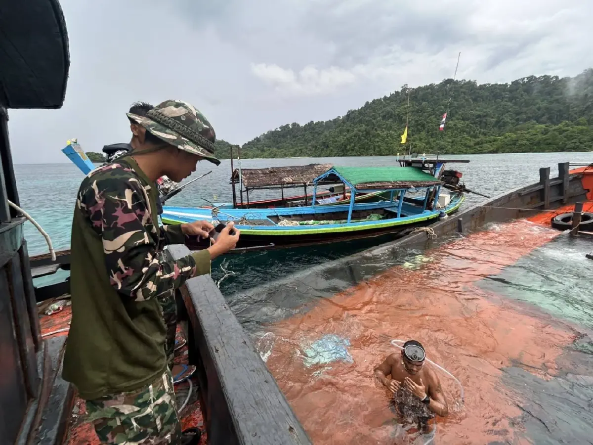 คืบหน้า เรือสินค้าเมียนมา เกยตื้นทะเลไทย พบปะการังเสียหายหนัก