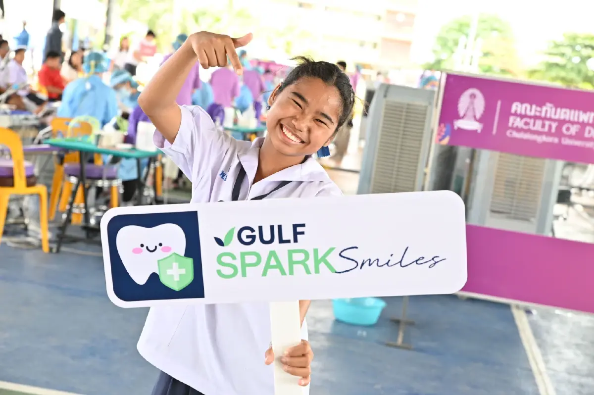 GULF Sparks Smiles มอบรอยยิ้มสดใสให้ชุมชน ปี 5 หน่วยที่ 3 ให้ชาวชลบุรี