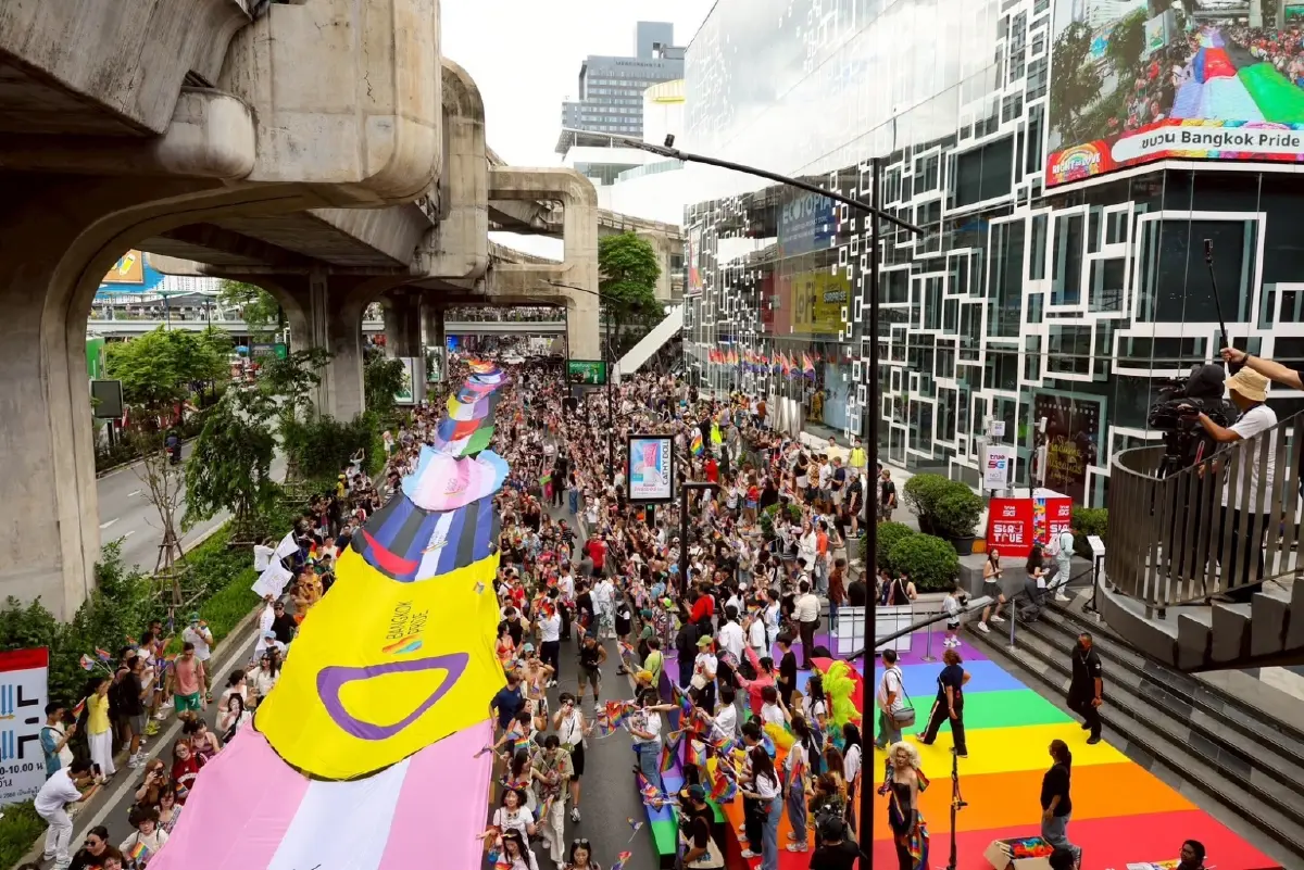 Bangkok Pride Festival ใจกลางสยาม หนุนเงินสะพัด 4,500 ล้าน คนร่วม 3 แสน