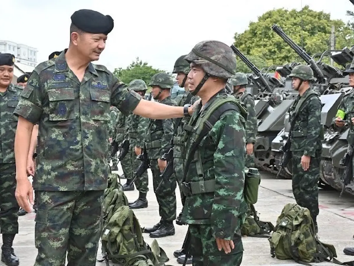 'ผบ.นปอ.' ตรวจความพร้อมรบ หนุน ทบ.ปกป้องน่านฟ้าผืนดินไทย