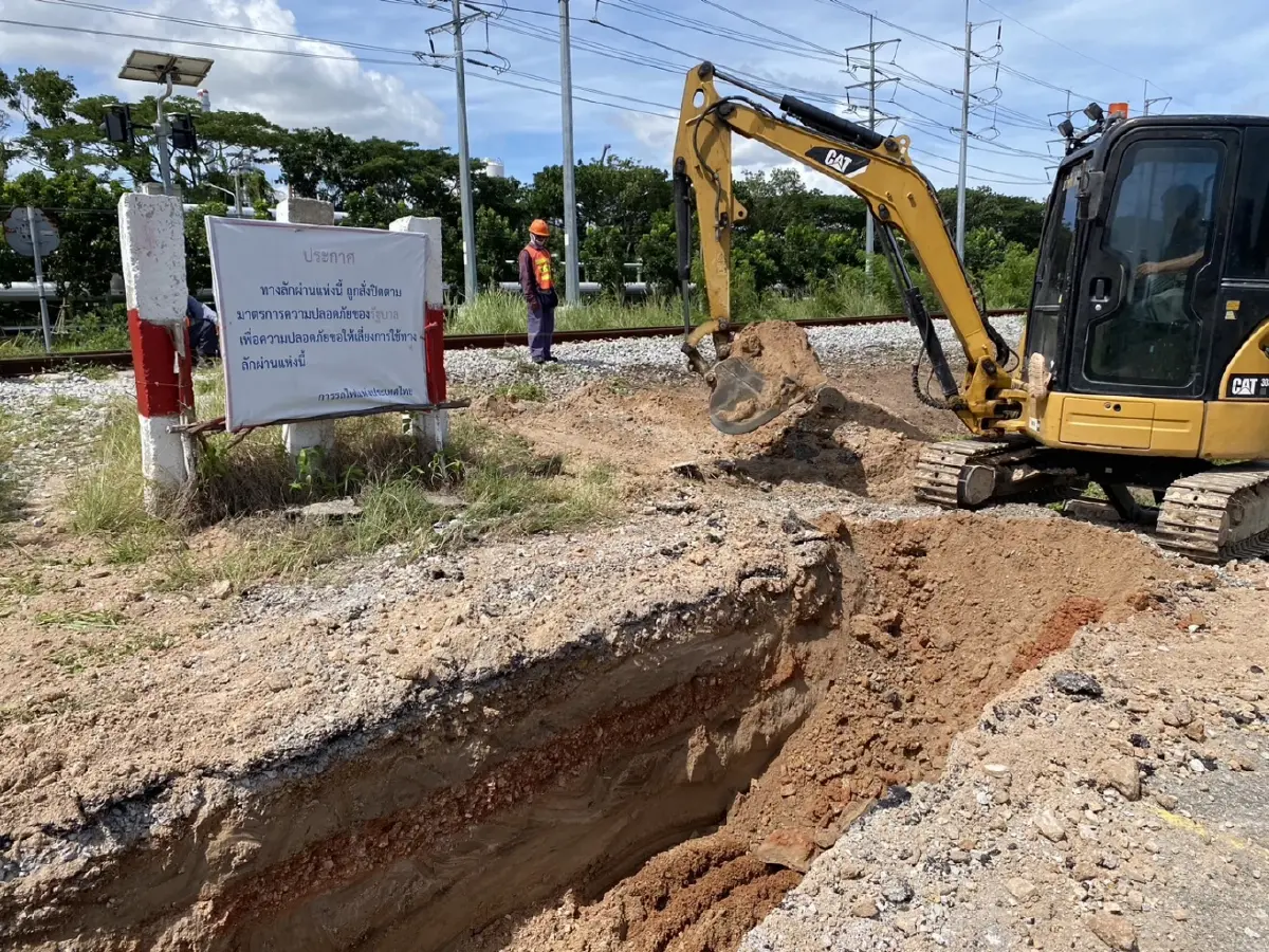 การรถไฟฯ ลุยปิด 'ทางลักผ่าน' แล้ว 112 แห่ง ป้องกันเกิดอุบัติเหตุ