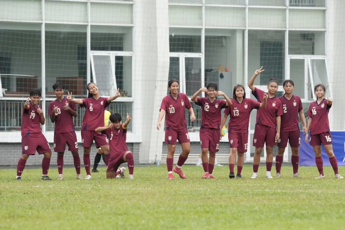 ฟุตบอลหญิงทีมชาติไทย U19 ชนะ กัมพูชา ทะลุรอบรองฯ ชิงแชมป์อาเซียน
