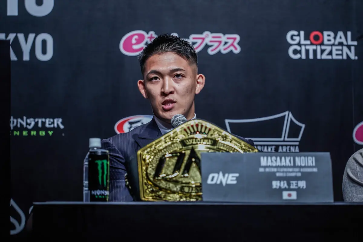 โปรแกรมดูมวยสด มวยไฟต์หยุดโลก 'ซุปเปอร์บอน พบ มาซาอากิ โนอิริ' ONE 173