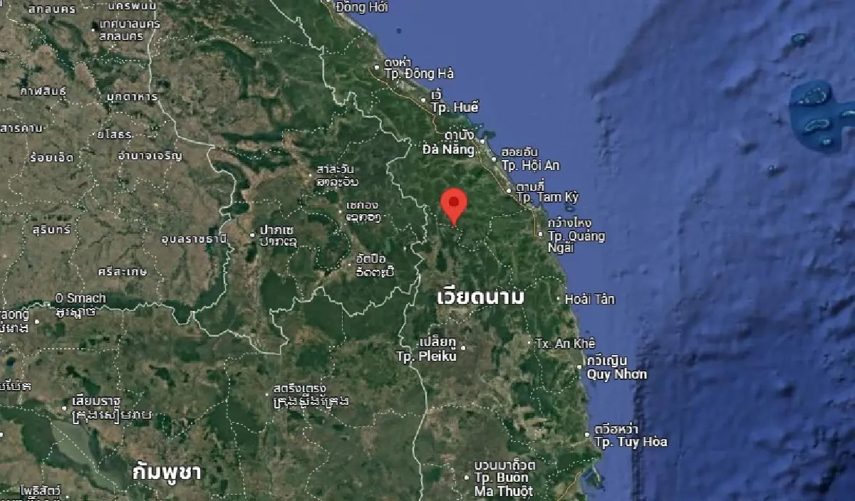 แผ่นดินไหวเมียนมา-เวียดนาม รัศมีใกล้ไทย ห่างร้อยกว่ากิโลเมตร