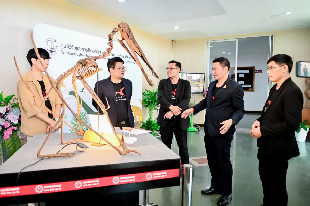 มีมาแล้ว130 ล้านปี เพิ่งค้นพบ 'พญาครุฑ' สัตว์เลื้อยคลานบินได้ตัวแรกของไทย