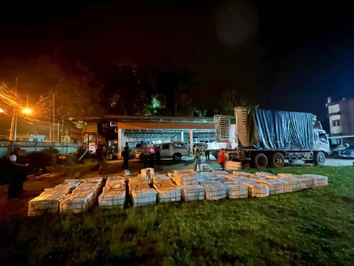 กรมประมง จับปลากะพงเถื่อน ที่สุไหงโกลก 7,536 กก. กว่า 6 แสนบาท