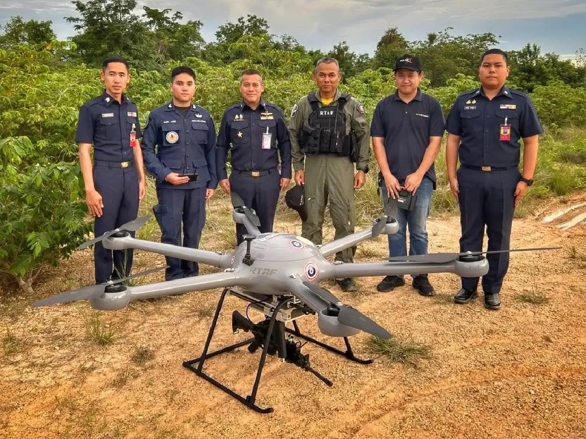 ทอ.โชว์ 'โดรนติดอาวุธ'เสริมภารกิจสู้รบชายแดน ลดสูญเสียกำลังพล