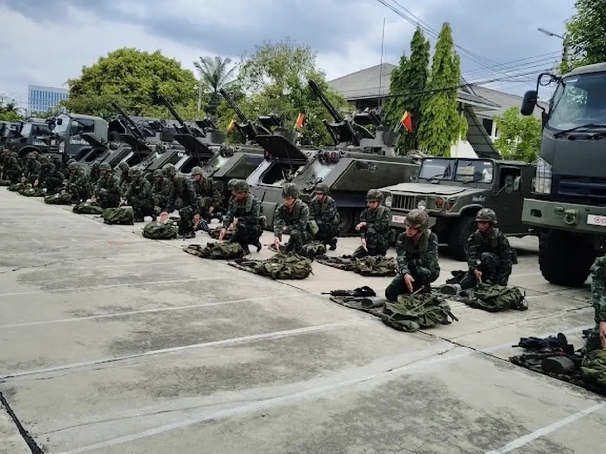 'ผบ.นปอ.' ตรวจความพร้อมรบ หนุน ทบ.ปกป้องน่านฟ้าผืนดินไทย