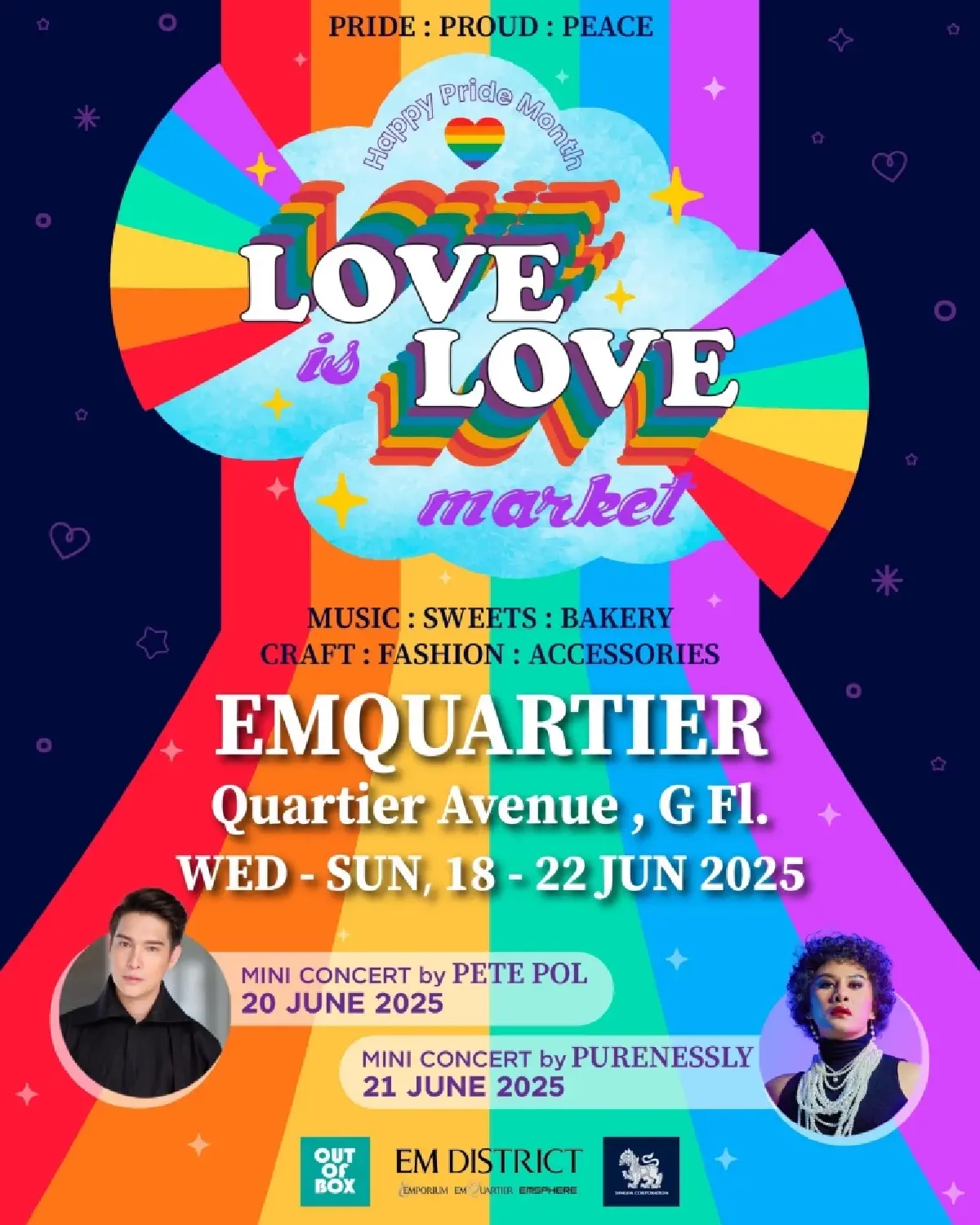 เอ็ม ดิสทริค ฉลอง Pride Month ตลอดเดือนมิถุนายน จัดเต็มกิจกรรม - พาเหรดสีรุ้ง