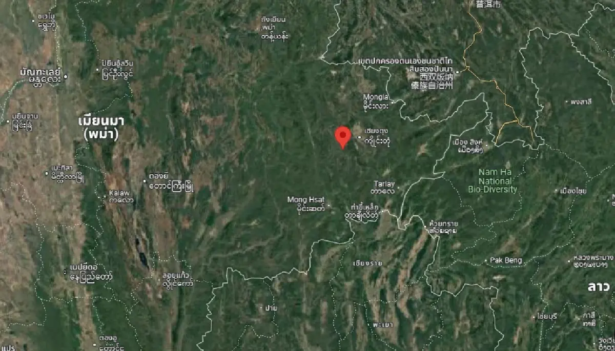 จับสัญญาณแผ่นดินไหววันนี้ เมียนมา 5 ครั้งติดต่อกัน ไทยเขย่า อ.ปาย
