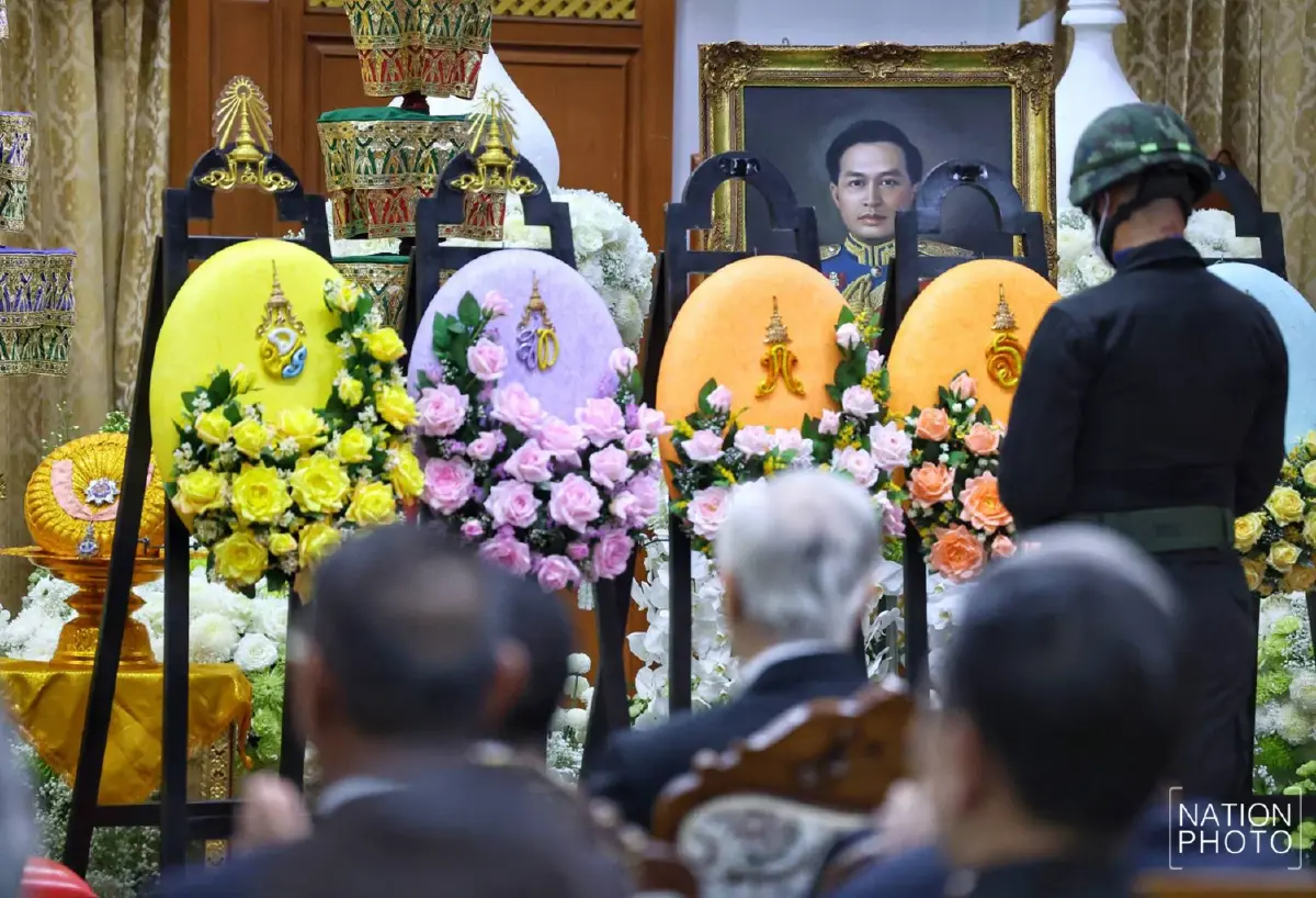 พระราชทานน้ำหลวงอาบศพ 'พล.อ.สุจินดา คราประยูร' อดีตนายกรัฐมนตรี