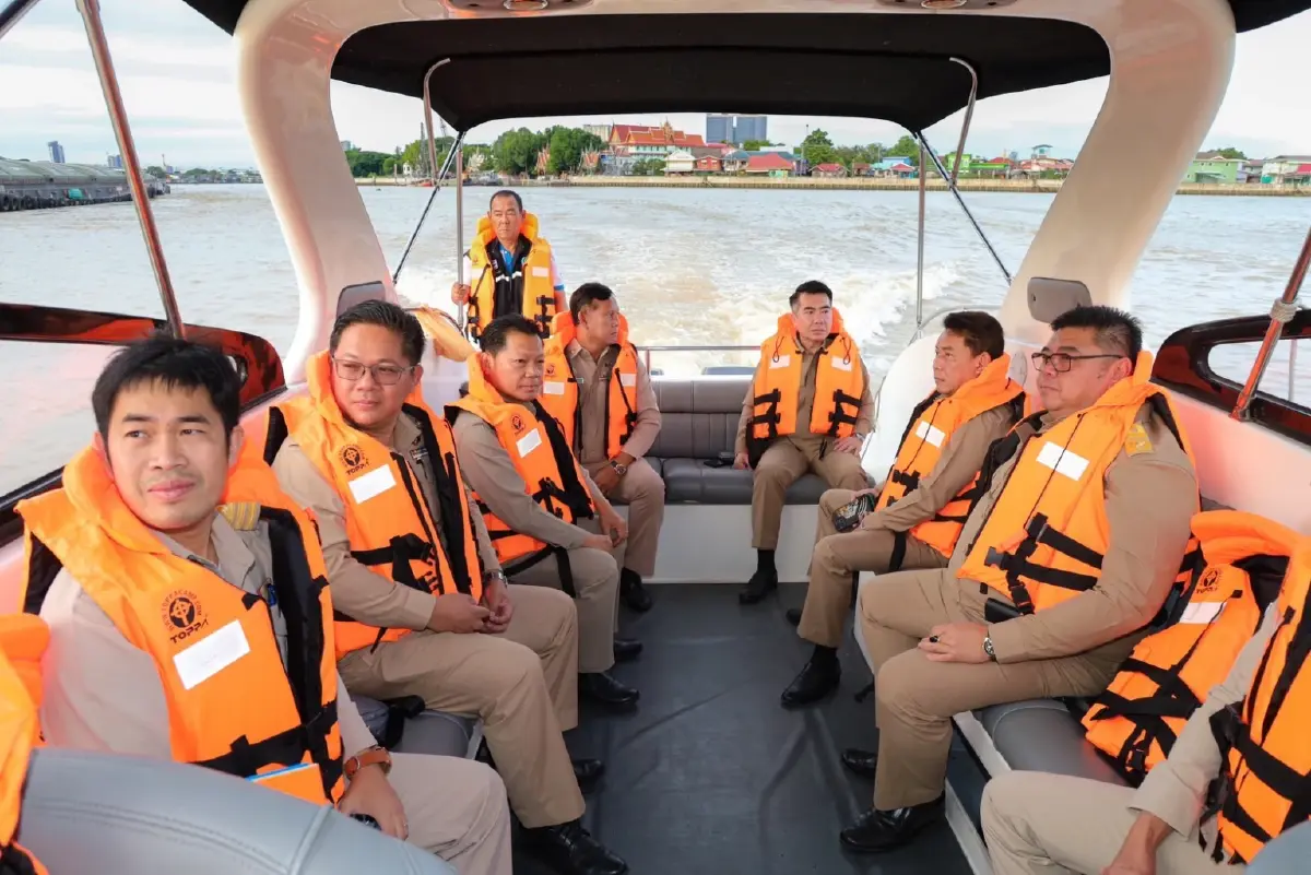 ราชเลขานุการในพระองค์ฯ ติดตามการบริหารจัดการน้ำลุ่มเจ้าพระยา