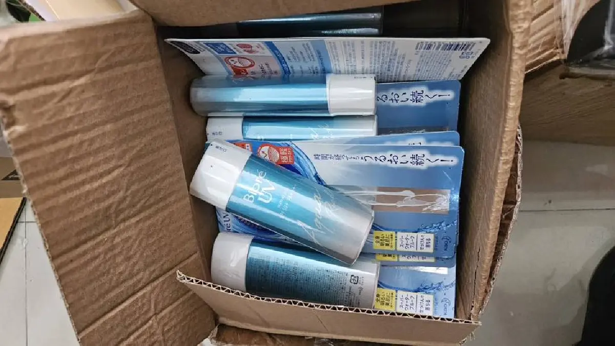 ด่วน! บุกค้นกรุงเทพ 3 แห่ง ผงะครีมกันแดดปลอมยี่ห้อดังอื้อ ขายออนไลน์