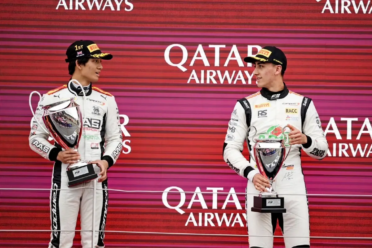 เติ้น ทัศนพล คว้าถ้วยอันดับ 1 - FIA Formula 3 Championship 2025 Round 7