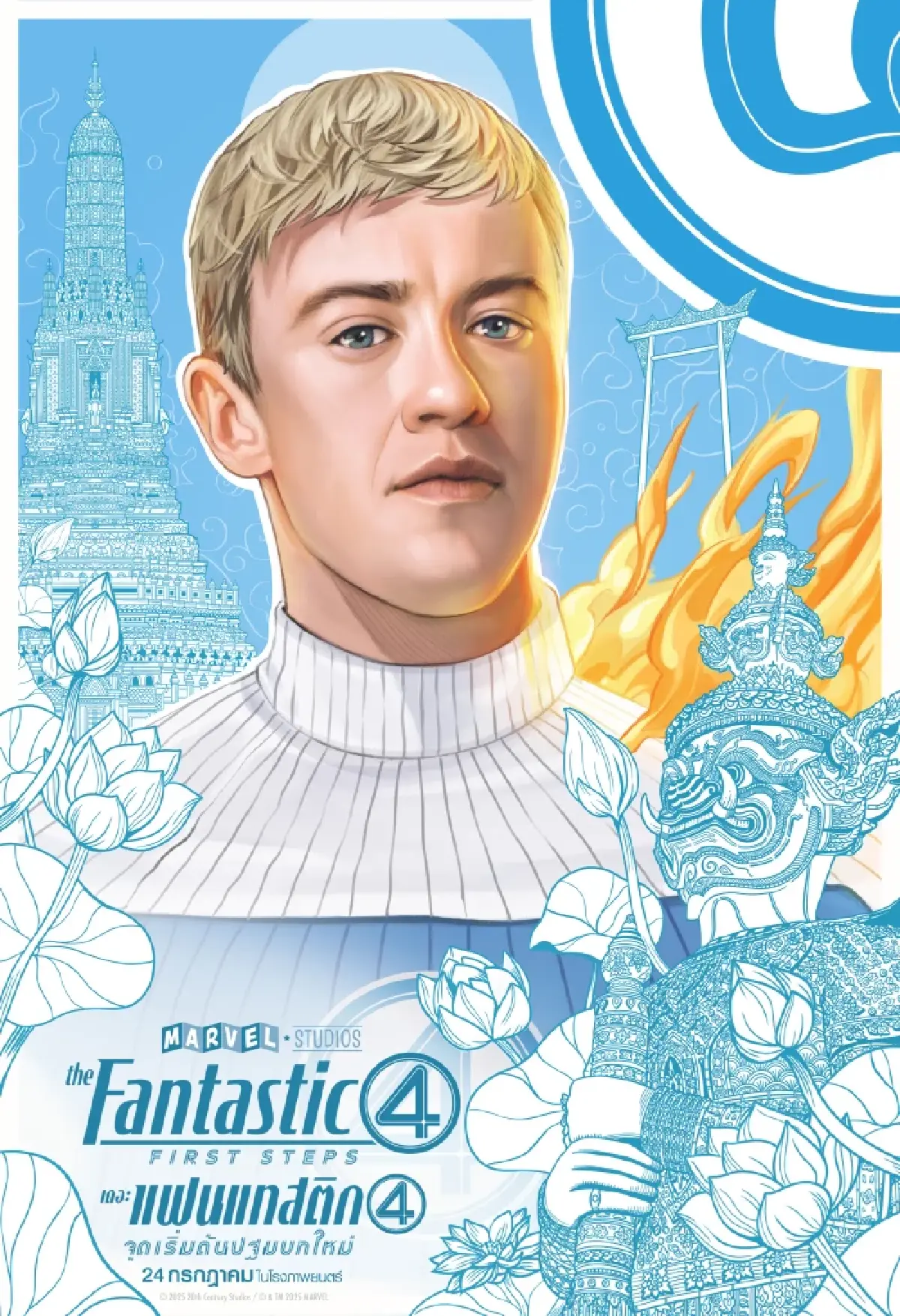 ทำความรู้จัก The Fantastic Four: First Steps ผ่านโปสเตอร์เที่ยวไทย