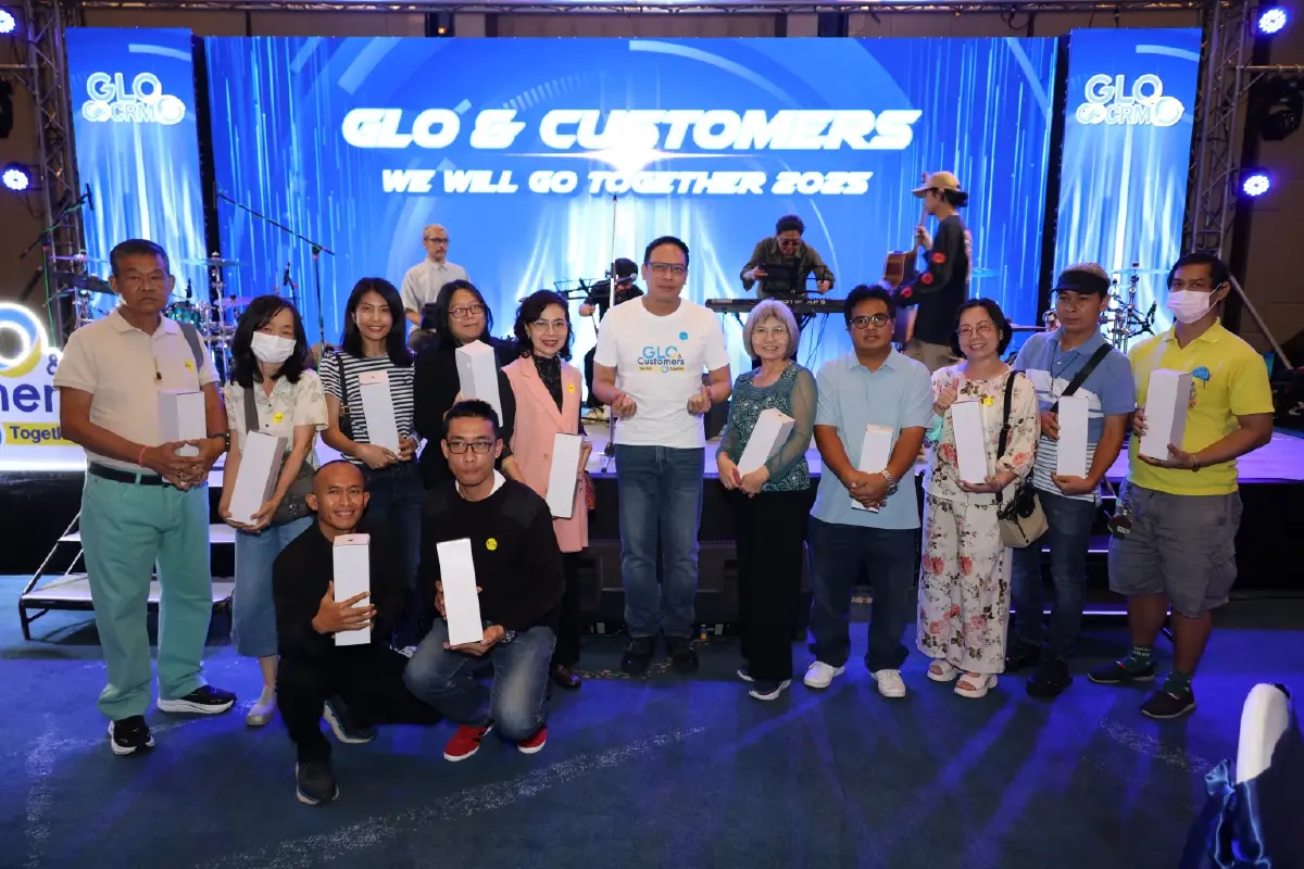 'GLO' จัดใหญ่! จัดเต็ม กิจกรรม CRM ในงาน 'GLO & Customers We will go together 2025'