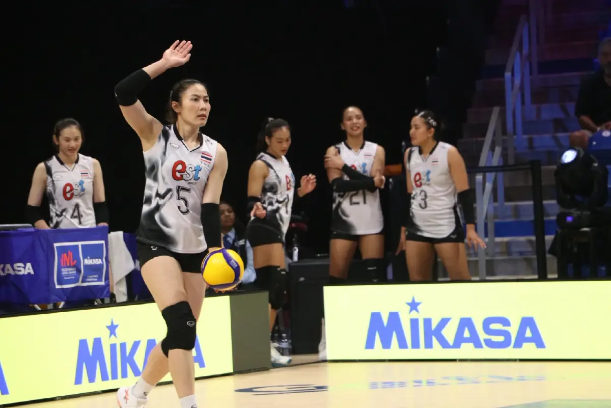 ผลวอลเลย์บอลหญิง 'ไทย 0-3 โดมินิกัน' โปรแกรมเนชันส์ลีก VNL 2025