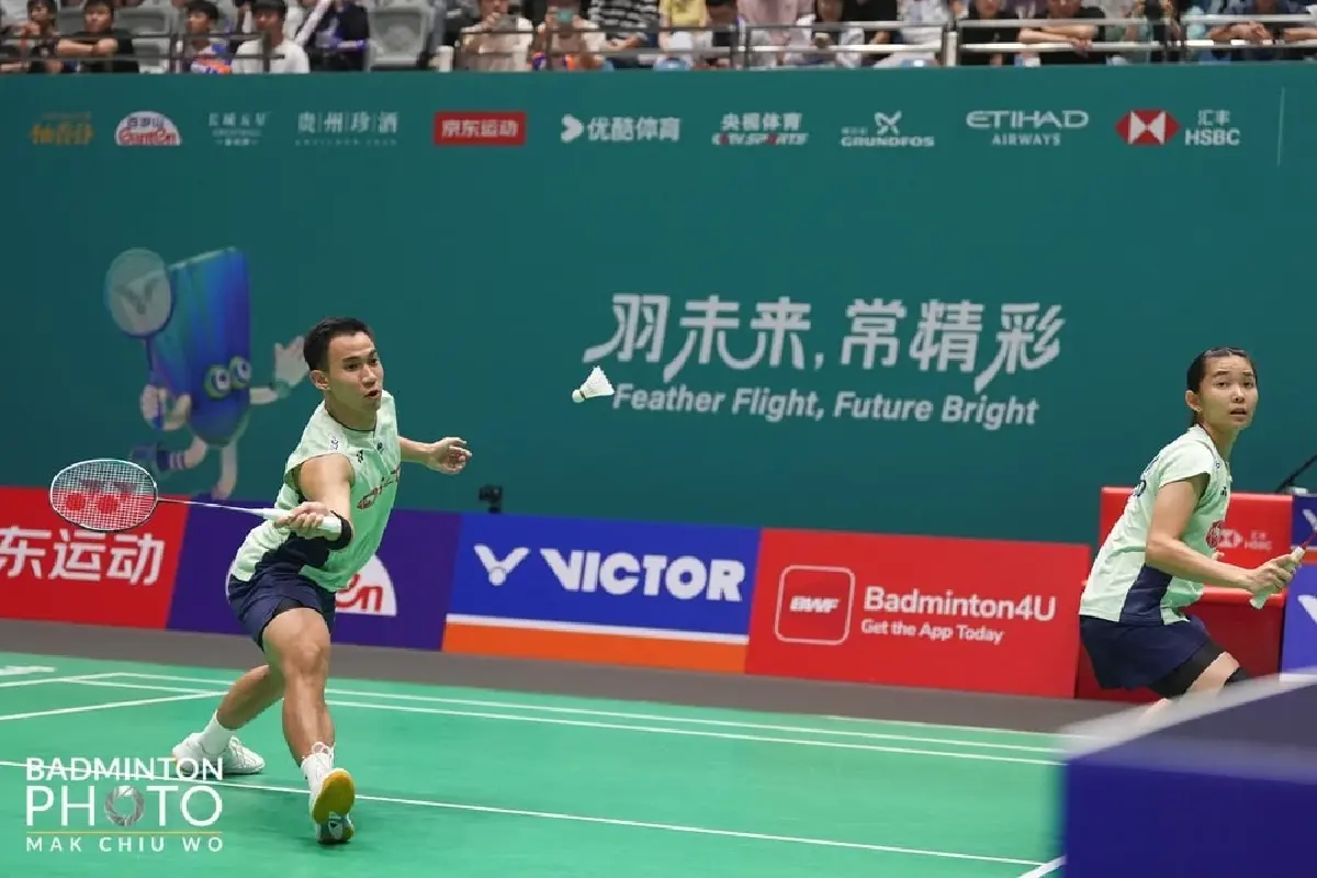 บาส-เฟม คู่ผสมไทย พบ จีน ถ่ายทอดสดแบดมินตัน 08.00 น ไชน่า โอเพ่น 2025