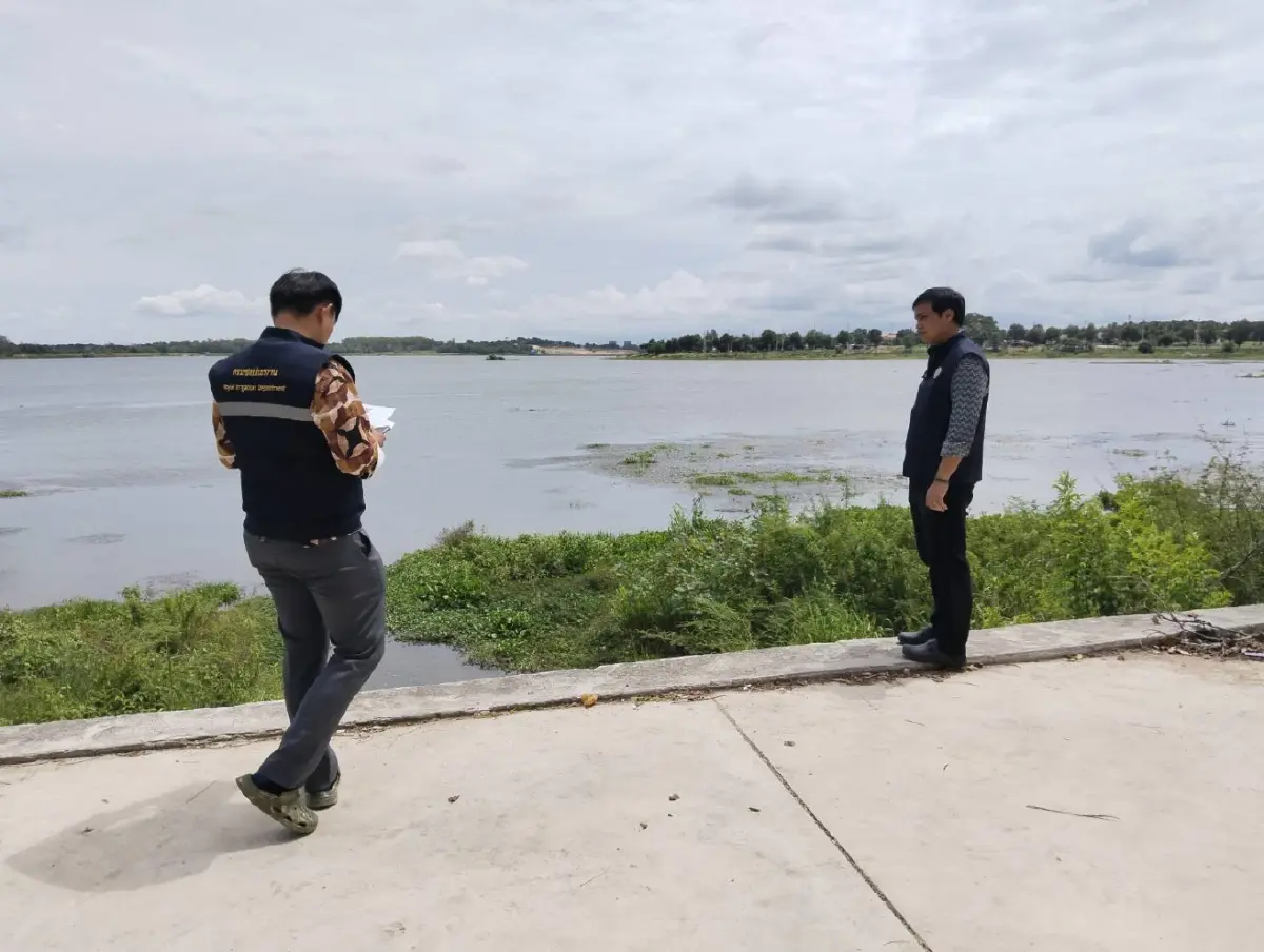 กรมชลประทาน จับมือ ท้องถิ่น เร่งแก้ปัญหาน้ำเสียไหลลงอ่างเก็บน้ำมาบประชัน