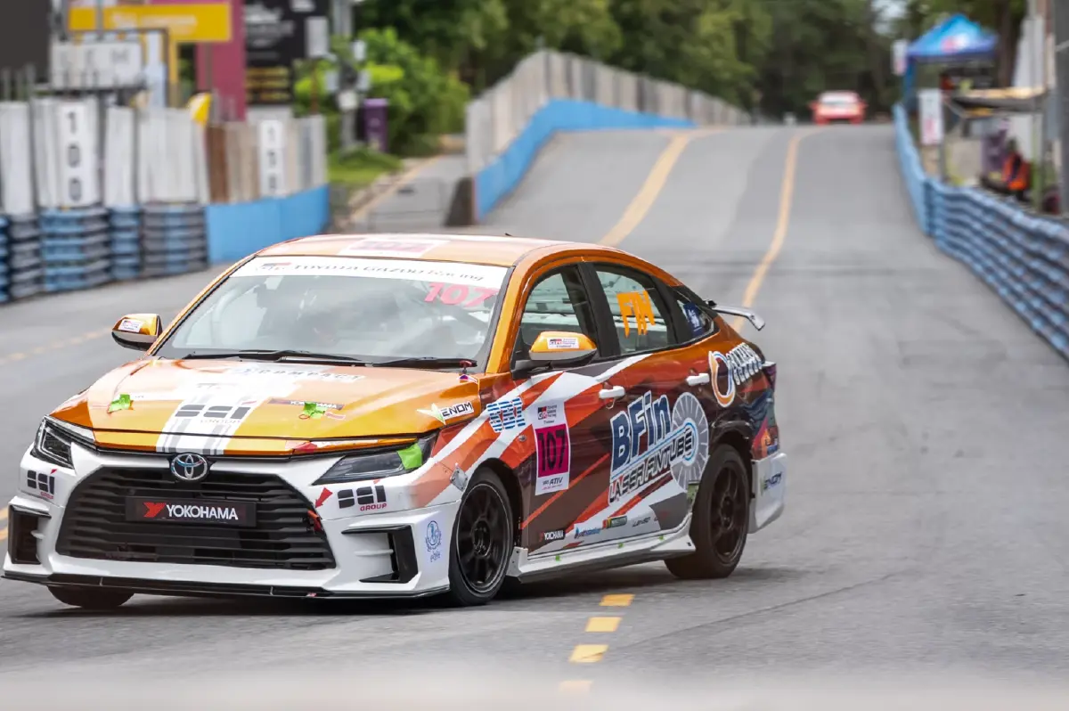 ปิดฉากสนามแรก เร้าใจ รถยนต์ทางเรียบ “Toyota Gazoo Racing Thailand”