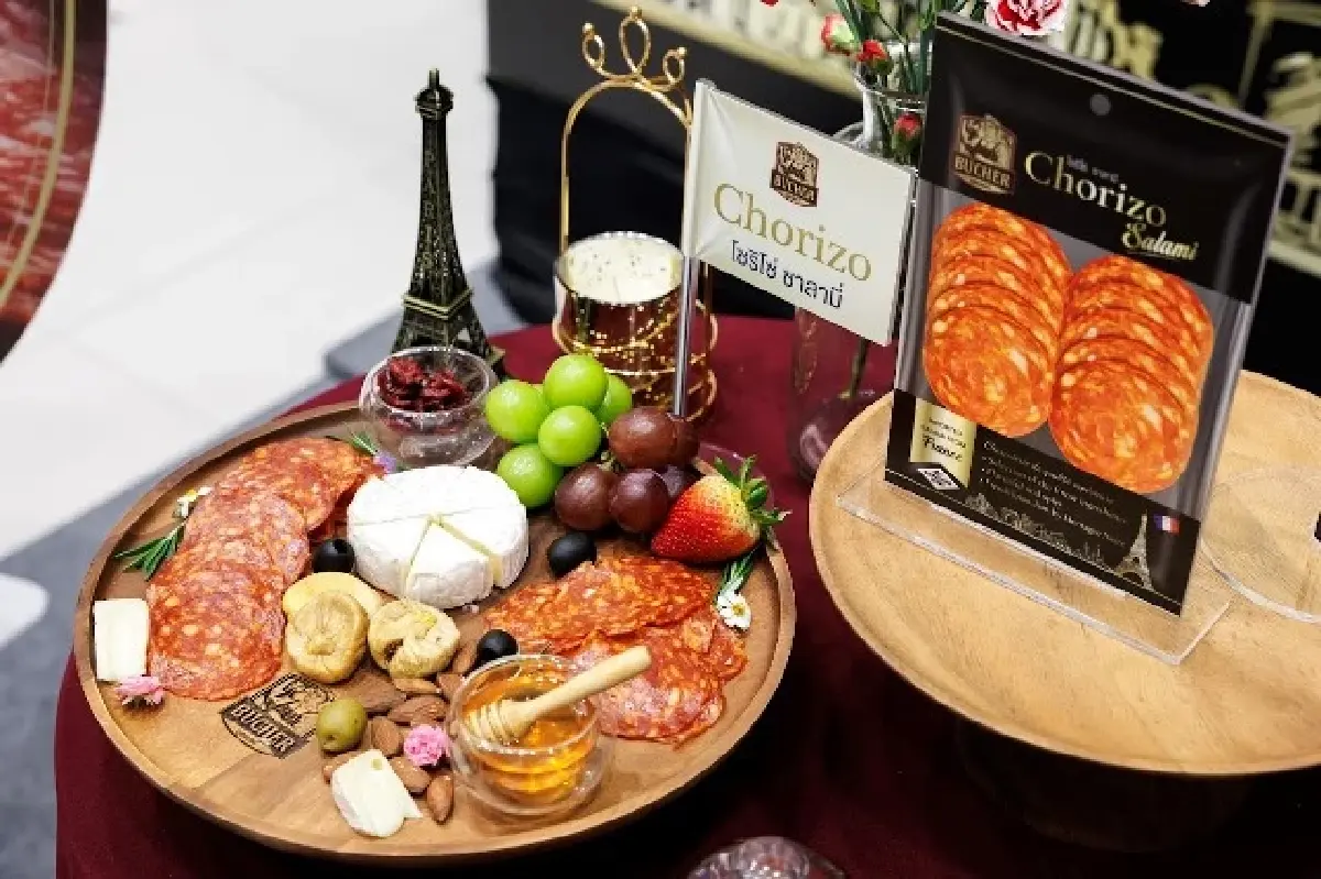 ซีพีเอฟ เปิดตัวผลิตภัณฑ์จากฝรั่งเศส ‘Bucher Salami & Chorizo’