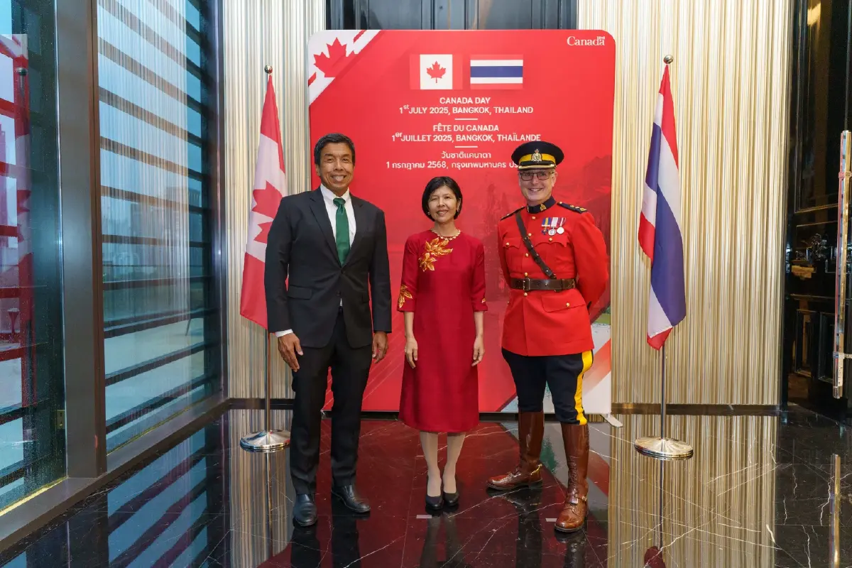 สถานทูตแคนาดาฉลองวันชาติ ย้ำไทยกุญแจรักษาสันติภาพ
