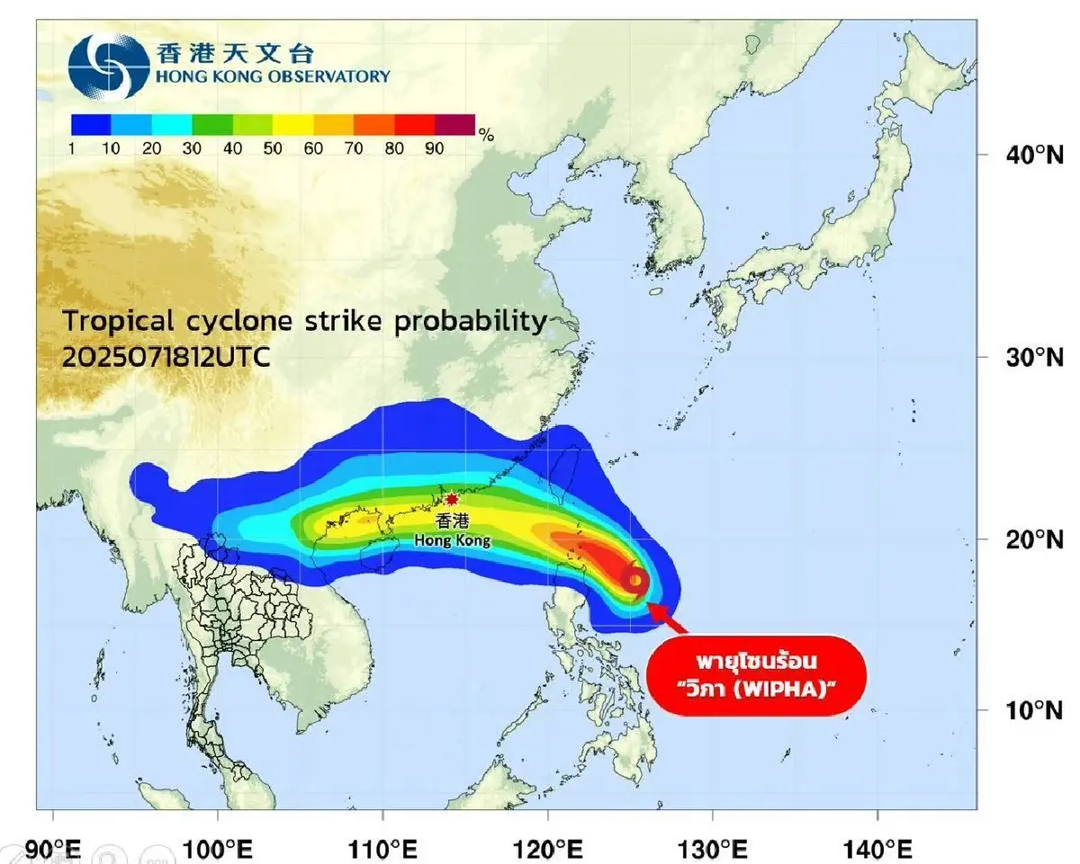 พายุเข้าทั้งสัปดาห์ ฝนตกหนักถึงหนักมาก กรมอุตุ เตือน ฉ.5 ล่าสุด
