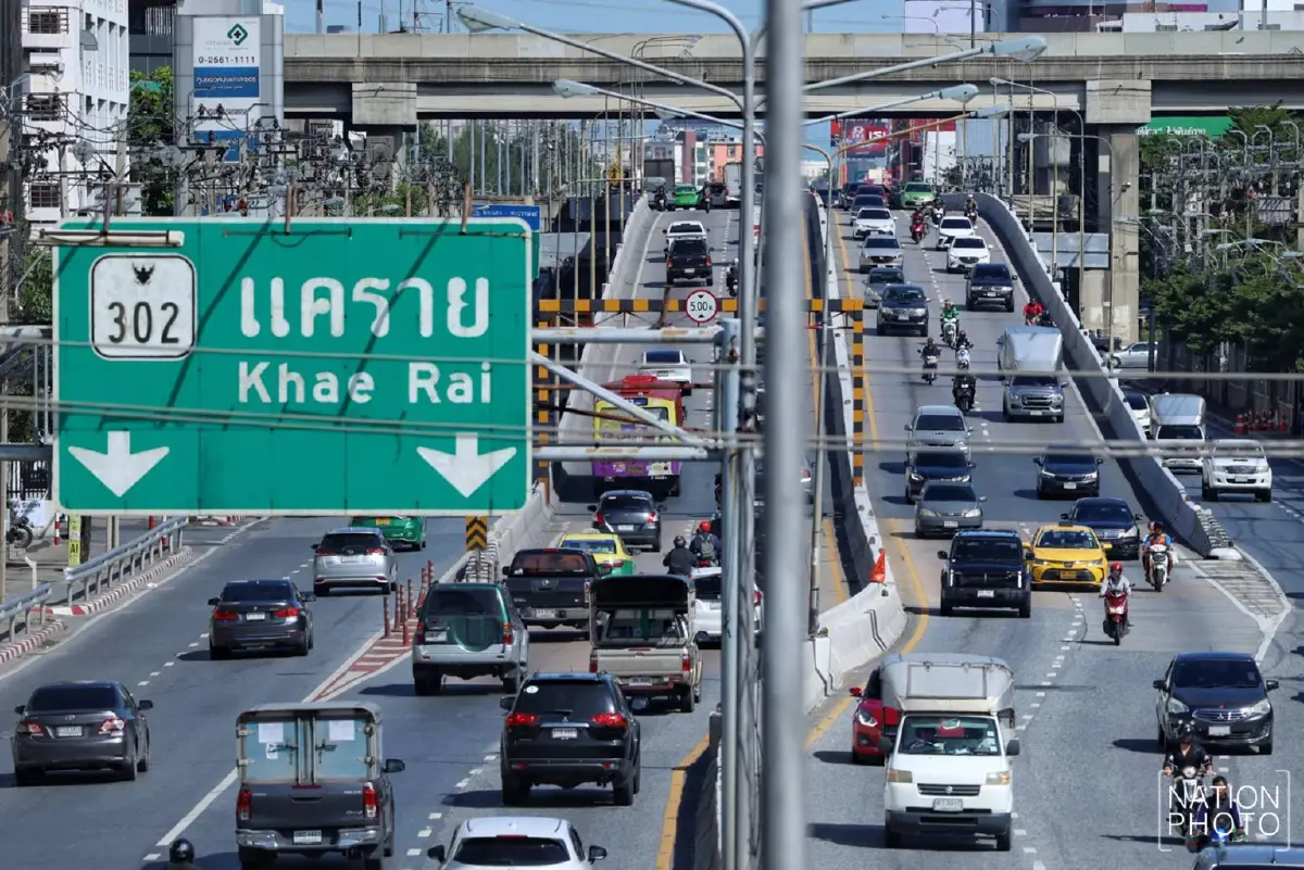 เริ่มวันนี้! ปิด \'สะพานข้ามแยกบางเขน\' 1 เดือน ซ่อมรอยต่อชำรุด