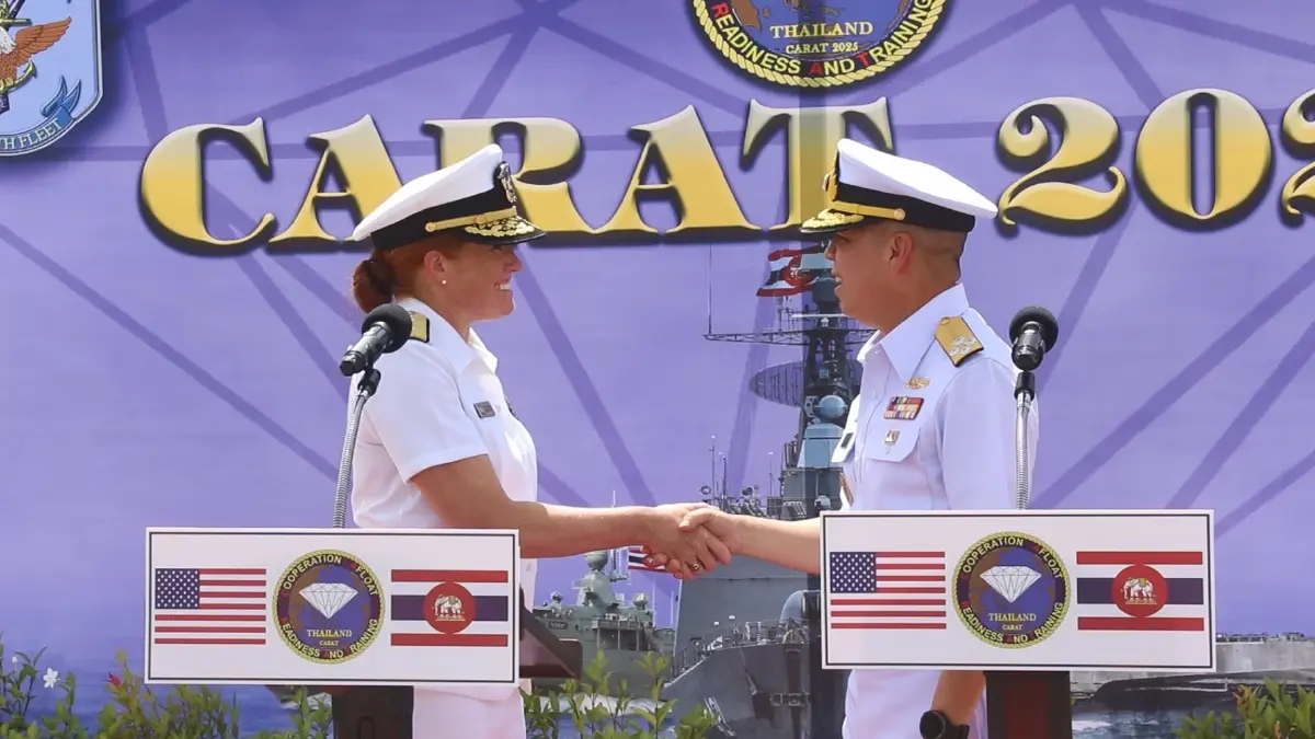 ไทย-สหรัฐ ซ้อมรบฝึกผสมครั้งใหญ่ที่สุด พื้นที่ทางทะเลอ่าวไทยตอนบน