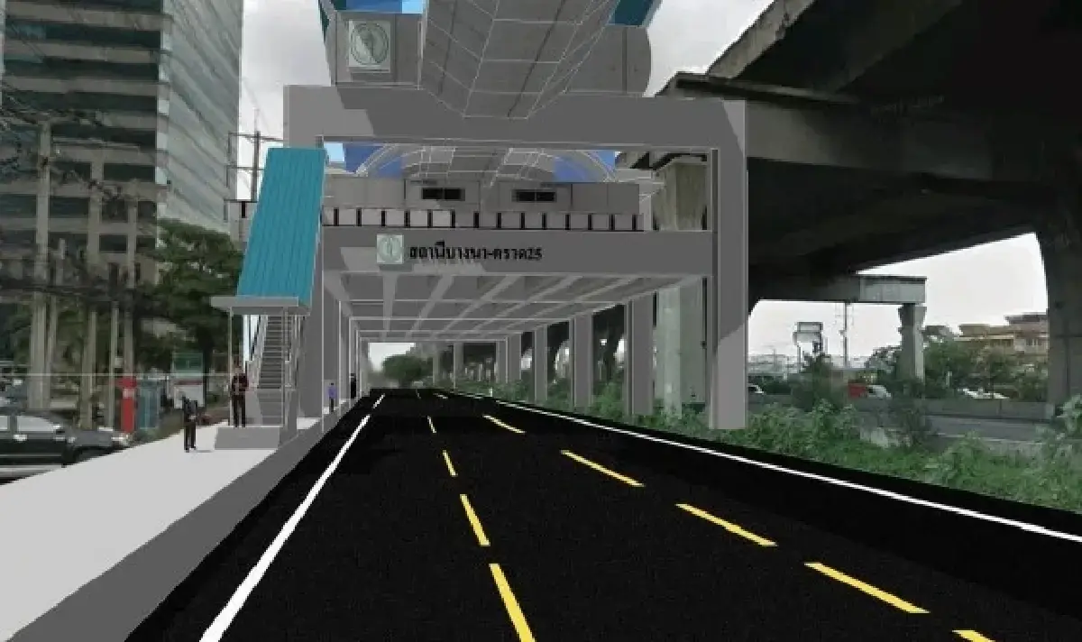 'รถไฟฟ้าสายสีเงิน' บรรจุลง M-Map2 โครงข่ายใหม่ บูมเศรษฐกิจย่านบางนา