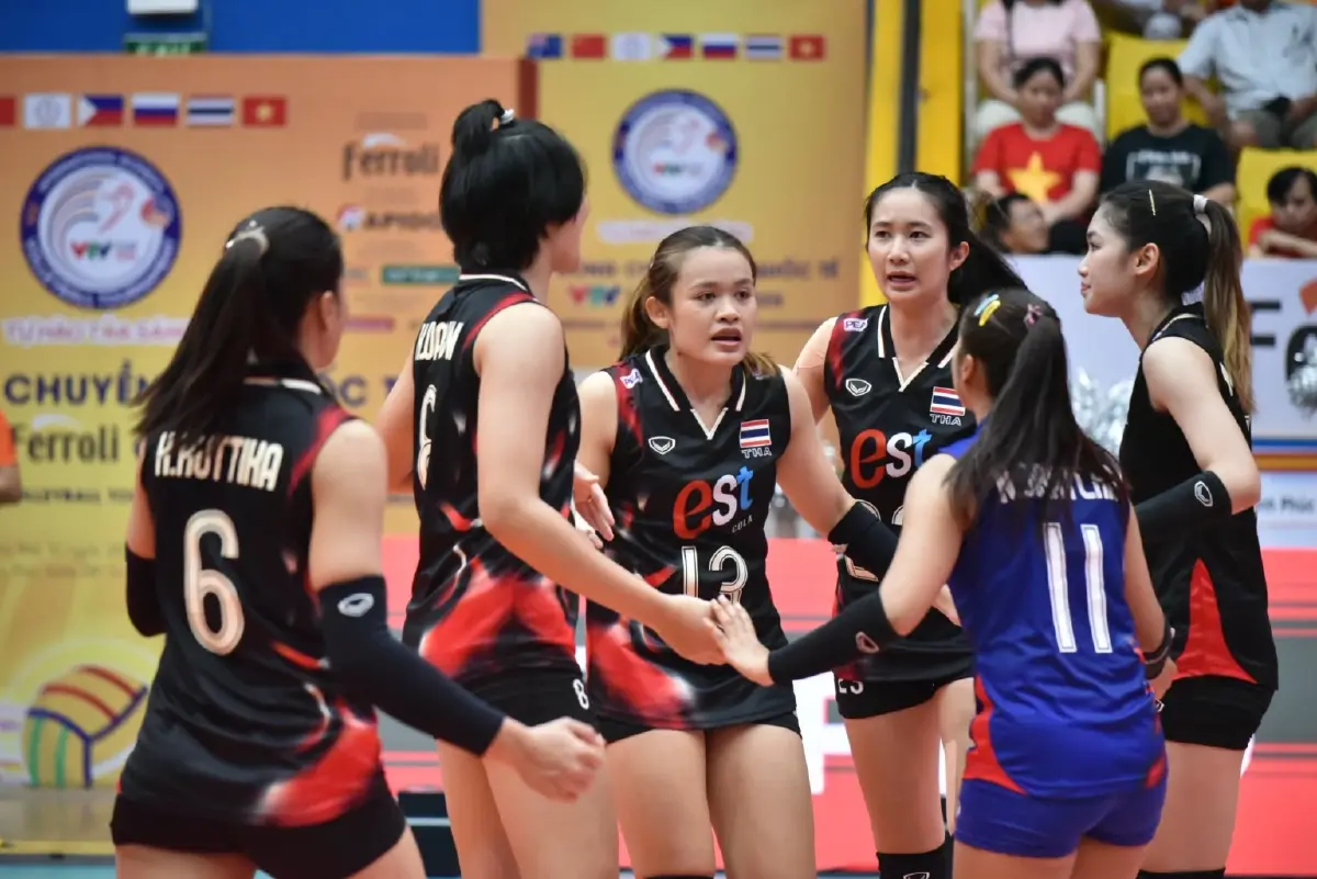 ถ่ายทอดสดวอลเลย์บอลหญิง U21 \'ทีมชาติไทย พบ เวียดนาม\' VTV Cup 2025