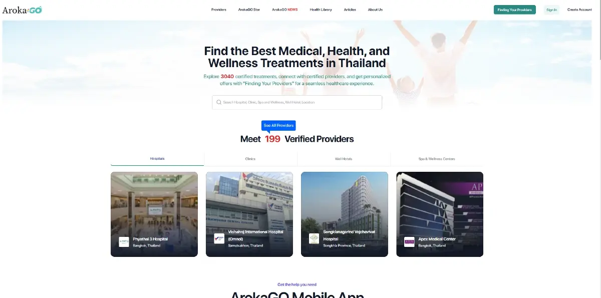 คลิก! ArokaGO ตอกย้ำไทยฮับแพทย์โลก ดึงเงินสะพัด 7 ล้านล้านดอลลาร์