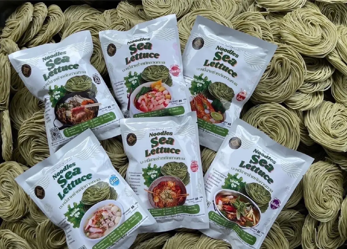 แพ็กเกจจิงรักษ์โลก จากสาหร่ายผักกาดทะเล  อีกช่องทางรายได้เกษตรกร