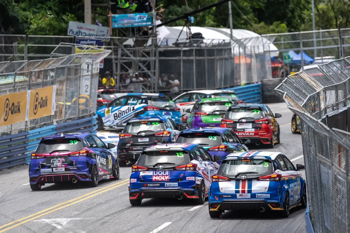 ปิดฉากสนามแรก เร้าใจ รถยนต์ทางเรียบ “Toyota Gazoo Racing Thailand”